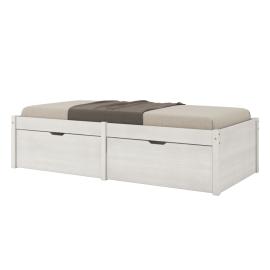 CAMA BEAUTY 1PL. (090X190) WHITE (2b)
