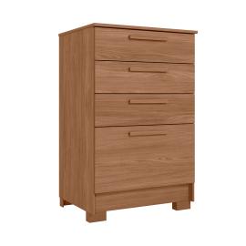 COMODA IVAI 4 CAJ. JATOBA