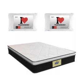 Colchon 2 Plazas De Espuma + 2 Almohadas De Regalo De Espuma