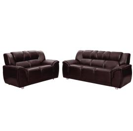 JUEGO DE LIVING 3+2 CORDOBA MARRON