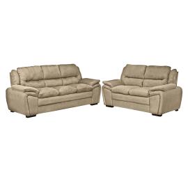 JUEGO DE LIVING 3+2 BEIGE