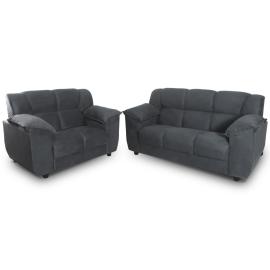 JUEGO DE LIVING AGUAI 3+2 GRIS
