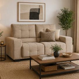 LEMANS SOFA 2C MARRON