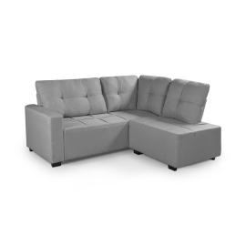 LIVING OKLAHOMA RUSTICO CINZA ESQUINERO