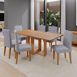 LUNA COMEDOR C/6 SILLAS VENUS (5B)