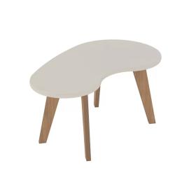 MESA DE CENTRO ORGANICA OFF WHITE