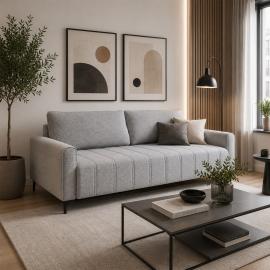 NERO SOFA 3C GRIS