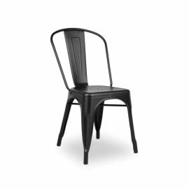 SILLA LOUVRE TOLIX COLOR  NEGRA