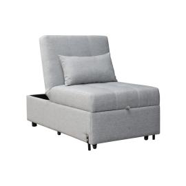 SL1036 SOFA CAMA CALA  1 PL. GRIS