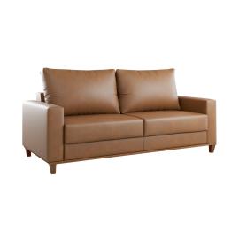 SOFA PALAZO PU DURANGO MARRON 1.8MTS.