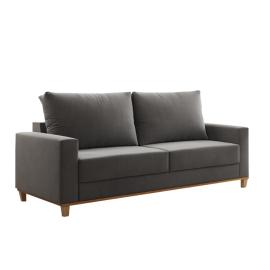 SOFA PALAZO  TELA GRIS (1.8MTS.)