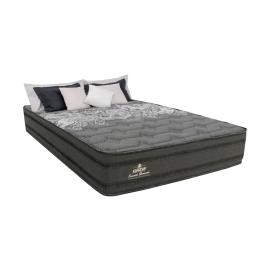 Sommier 2 Plazas Espuma Resortes Reversible Densidad D33 1.40