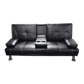 (6129B)SOFA CAMA NEW MODENA negro